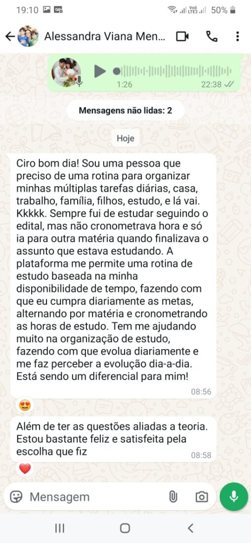 DEPOIMENTO ALESSANDRA